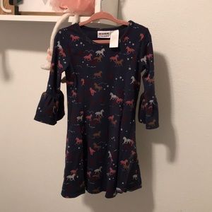 3T Casual Little girl horse dress
